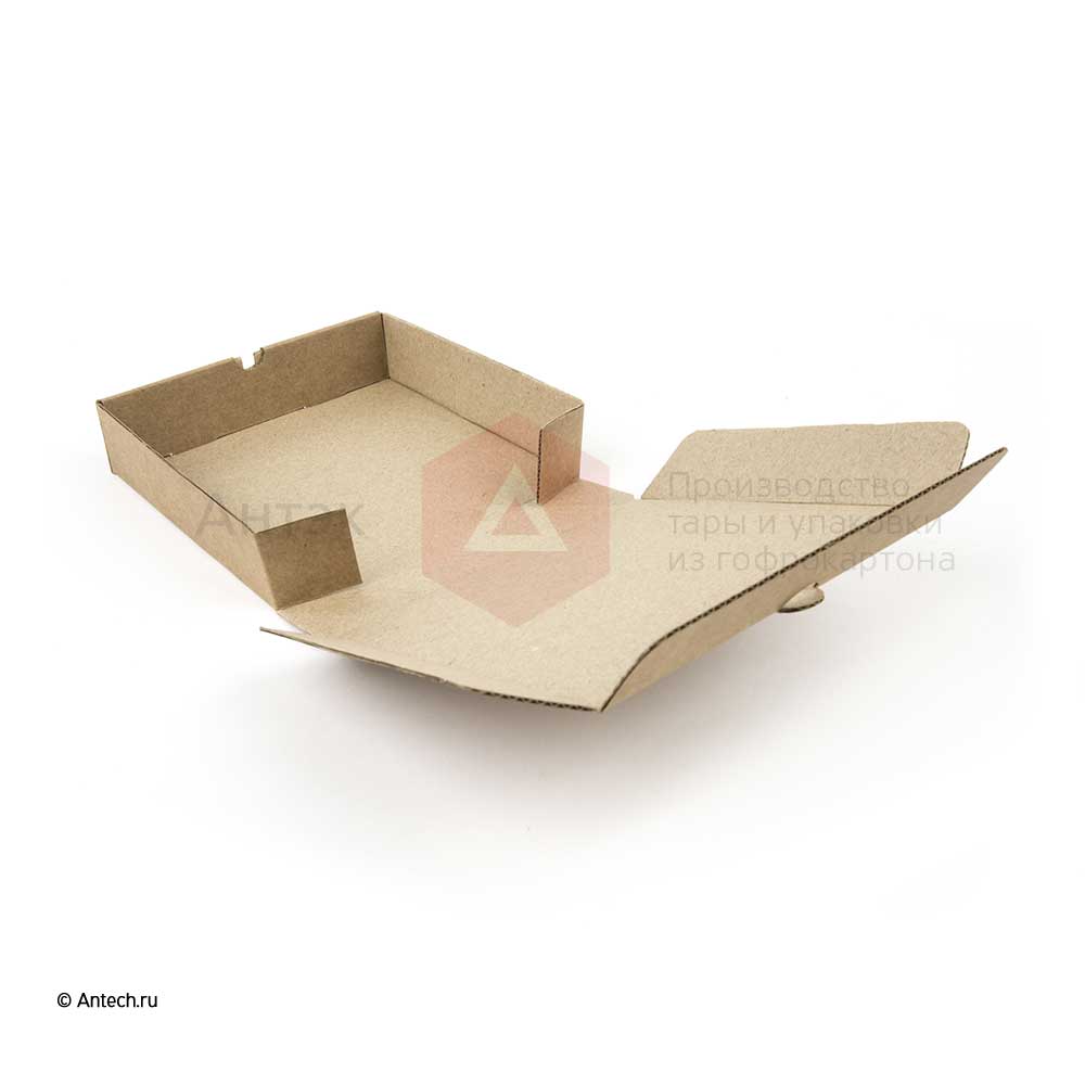 Коробка маленькая с крышкой 130x130x30 мм МГК Т−11E бурая (фото 8) – купить в Москве