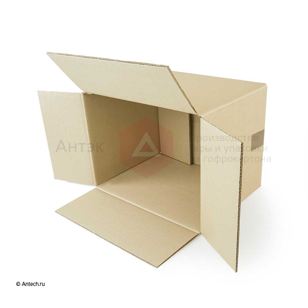 Картонная коробка 400x300x300 мм П−32BC бурый (фото 2) – купить в Москве