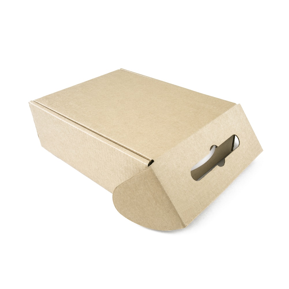 Коробка-чемодан с ручкой 220x320x100 мм Т−24B бурый (фото 5) – купить в Москве