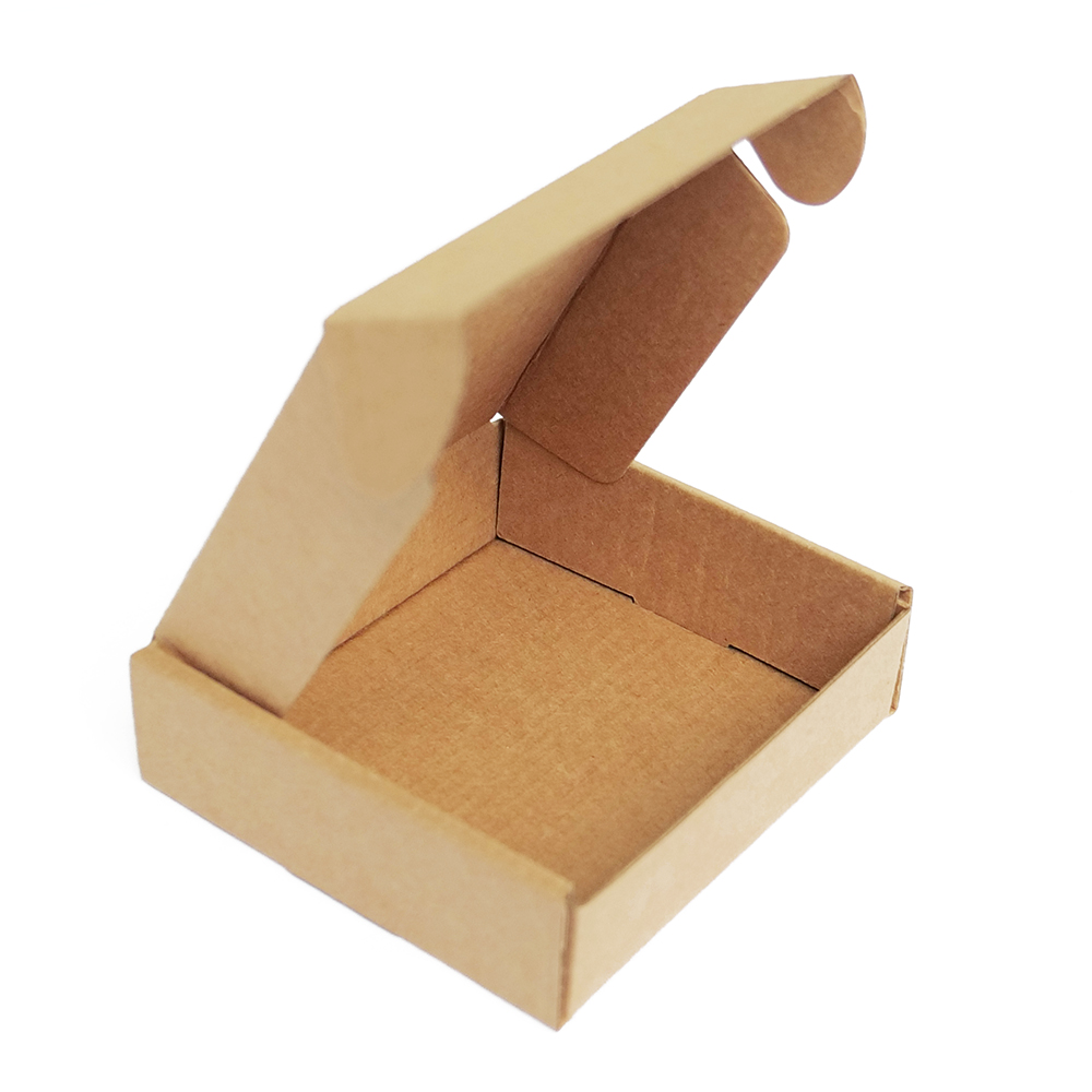 Картонная коробка 100x100x30 мм МГК Т−24E бурая (фото 4) – купить в Москве