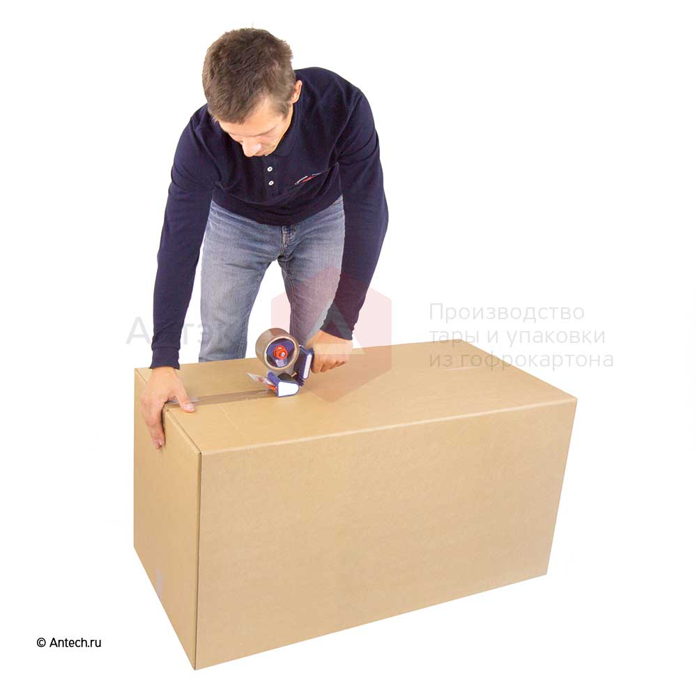 Картонная коробка 1000x500x500 мм П−32BC бурая (фото 4) – купить в Москве