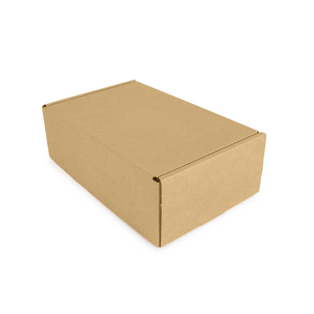 Самосборная картонная коробка 300x200x100 мм Т−24B бурый (фото 1) – купить в Москве