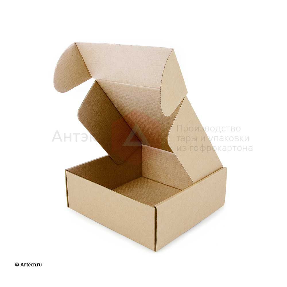 Почтовая коробка с откидной крышкой 160x160x60 мм МГК Т−24E бурый (фото 6) – купить в Москве