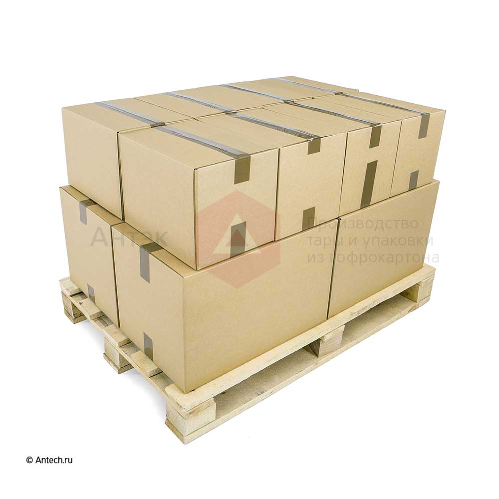 Картонная коробка 350x250x250 мм Т−24B бурый (фото 4) – купить в Москве